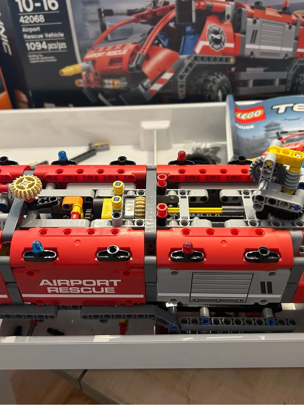 Lego “retired” airport rescue vehicle 42068